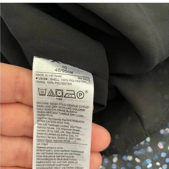 Banana Republic plisse dot printed mini skirt - Picture 4 of 7